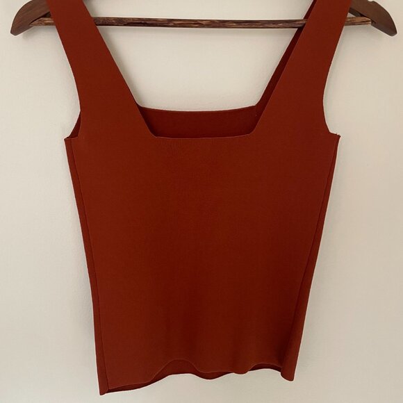Vince Square Neck Tank, Size S, Pre-Owned, Good Condition - Picture 8 of 9